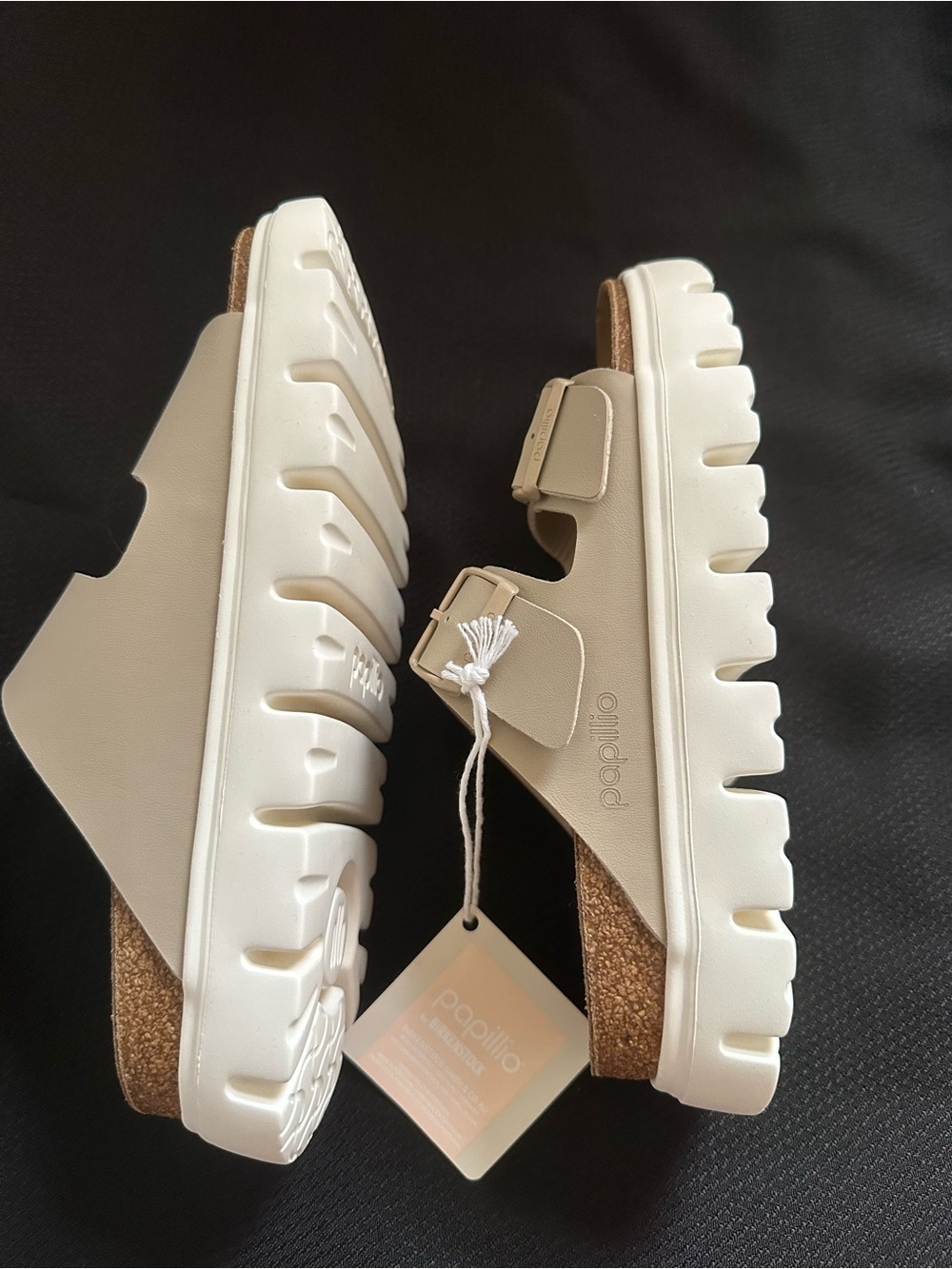 NIB Birkenstock Papillo Chunky Birko-Flor Sandles - Picture 7 of 8